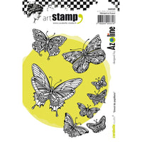 Carabelle Studio Cling Stamp - Flight Of Butterflies
