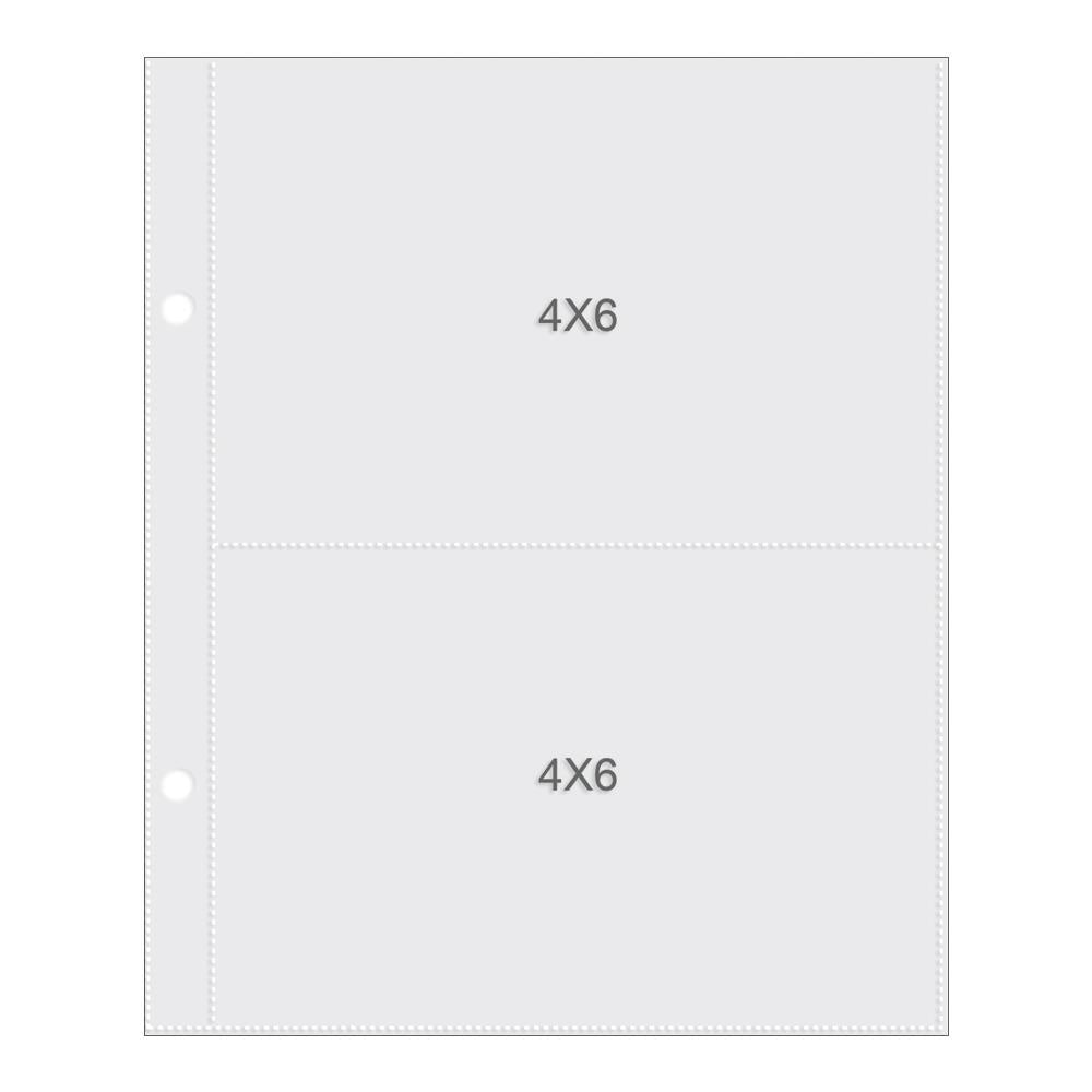 Simple Stories - Sn@p! Pocket Pages for 6x8 Binders - 4x6