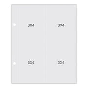 Simple Stories - Sn@p! Pocket Pages for 6x8 Binders - 3x4