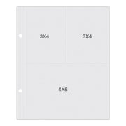 Simple Stories - Sn@p! Pocket Pages for 6x8 Binders - 3x4/4x6