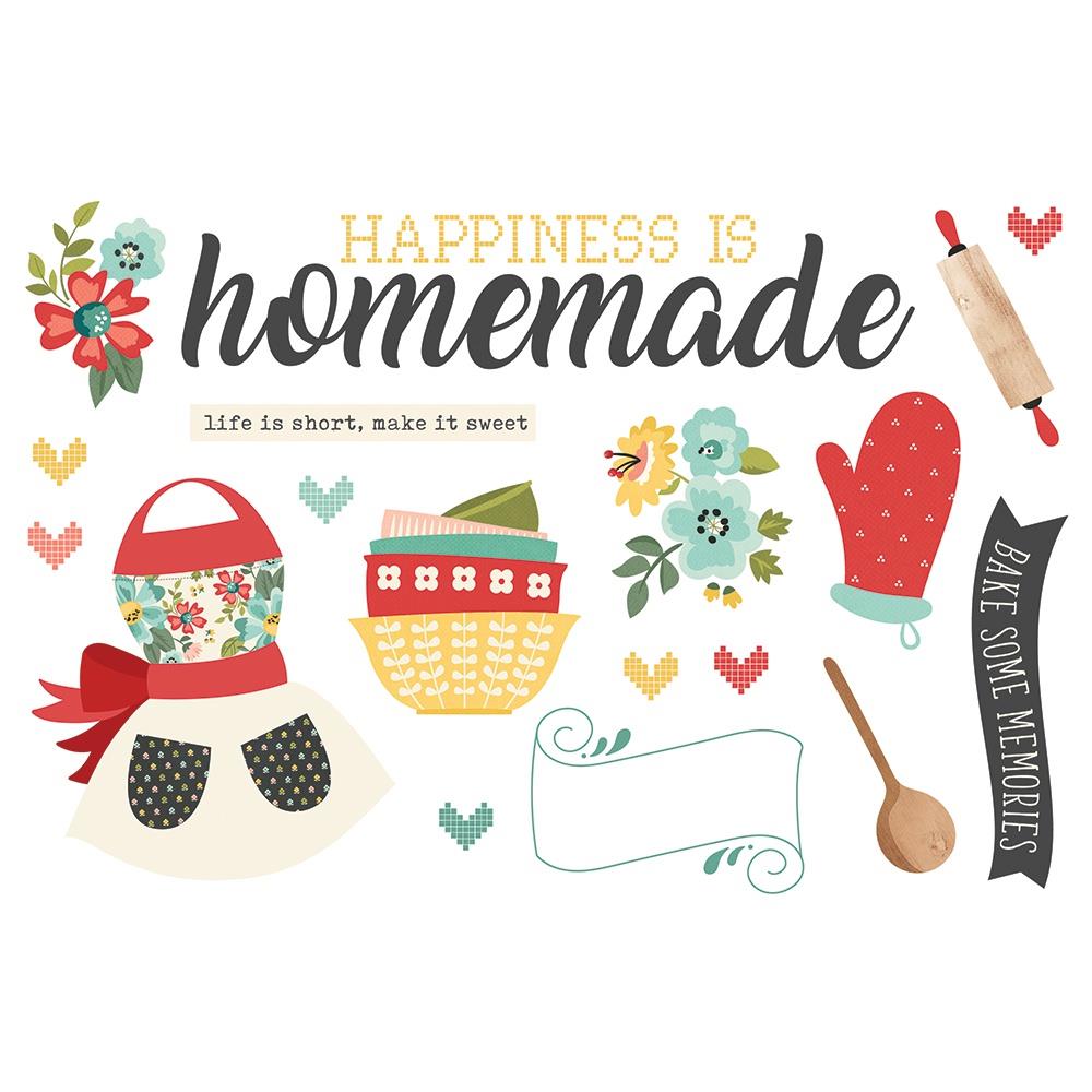 Simple Stories -  Simple Page Pieces - Happiness is Homemade