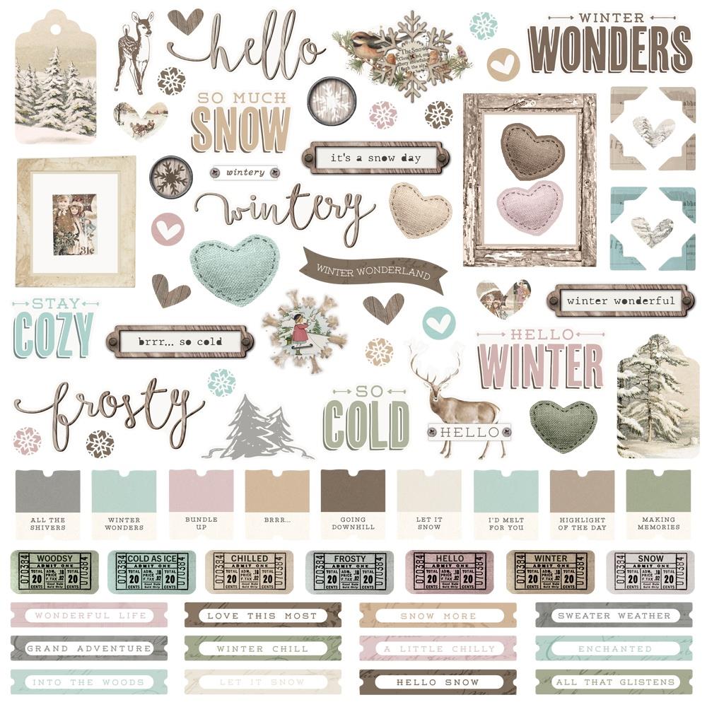 Simple　Australia　Vintage　Winter　Woods　All　Cardstock　Stickers　About　Scrapbooks　Simple　Stories