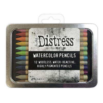 Tim Holtz Distress Watercolor Pencils 12/Pkg - Set 2