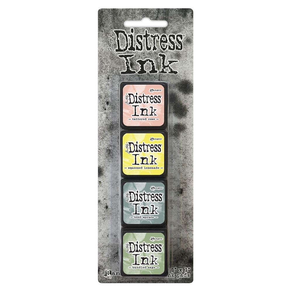 Tim Holtz Distress Mini Ink Pads 4/Pkg #10