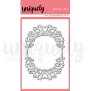 Uniquely Creative - Flourish Frame Die