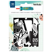 Vicki Boutin - Print Shop Mixed Chipboard Shapes 30/Pkg