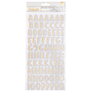 Vicki Boutin - Where to Next Thickers - Alpha with Gold Foil Accents 158/Pkg