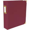 WRMK A4 8.5x11" Paper Wrapped Album - Maroon
