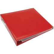 We R Memory Keepers 12x12 Classic Leather Album - Real Red