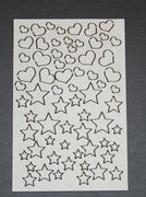 ATC Tiny Hearts & Stars