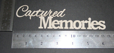 Captured Memories Title