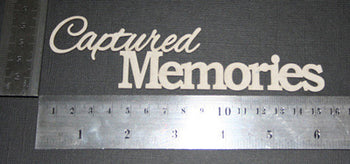 Captured Memories Title