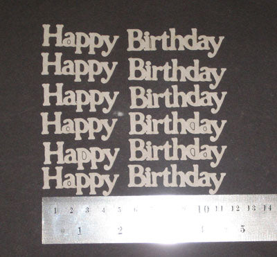 Card-Happy Birthday Words