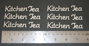 Card-Kitchen Tea Words