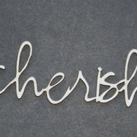Cherish - loopy font