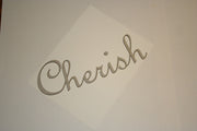Cherish Script