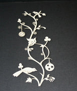 Christmas Branch Vertical Border