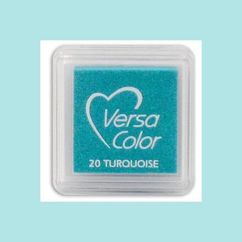 Versacolor Mini Ink Pads - 20 Turquoise