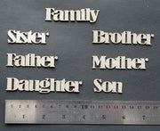 Family Words Pack