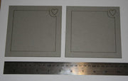 Frame Square with Heart