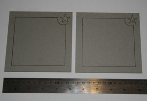Frame Square with Star