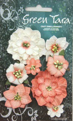 Green Tara - Fantasy Bloom Flower Pack - Peach