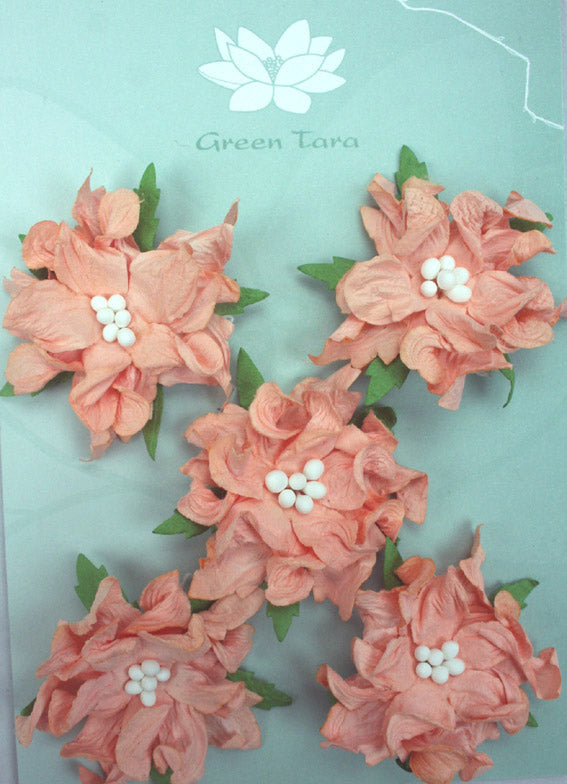 Green Tara - Gardenias - Peach