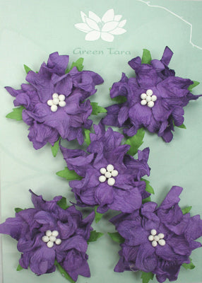 Green Tara - Gardenias - Purple