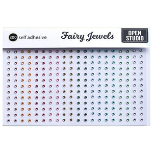 Memory Box Self-Adhesive Fairy Jewels 300/Pkg - Pastel