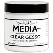 Ranger - Dina Wakley Media Gesso - Clear 4oz Jar