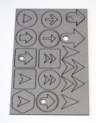 Mini Fast Forward Arrows