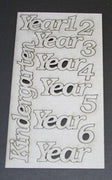 Mini School Year Title