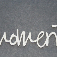 Moment - loopy font