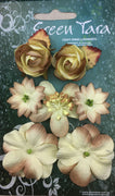 Green Tara - Rustic Flowers - Natural