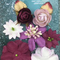 Green Tara - Rustic Flowers - Purple