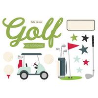 Simple Stories -  Simple Page Pieces - Golf