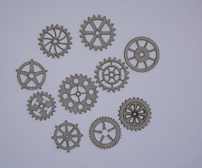 Steampunk Gears Medium