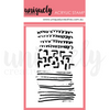 Uniquely Creative Stamp - Scribble Mark Marking Mini Stamp